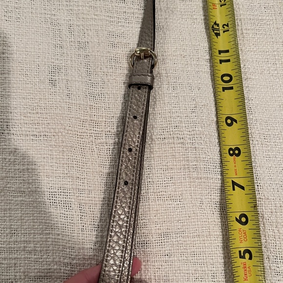 GUCCI Pebbled Calfskin Small Soho Disco Crossbody - Metallic - Picture 9 of 12